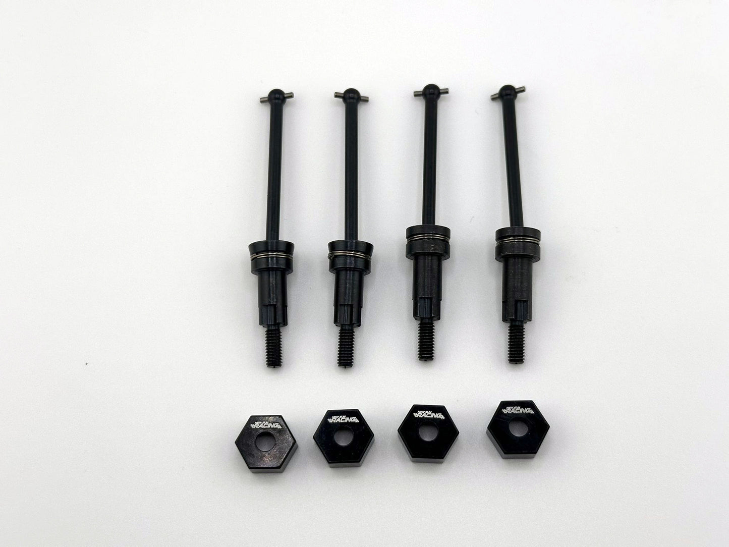 NSRAR11837 Fr & Rear Upgrade Metal Drive Shaft CVD For Arrma 1/18 Mojave - 4 pc