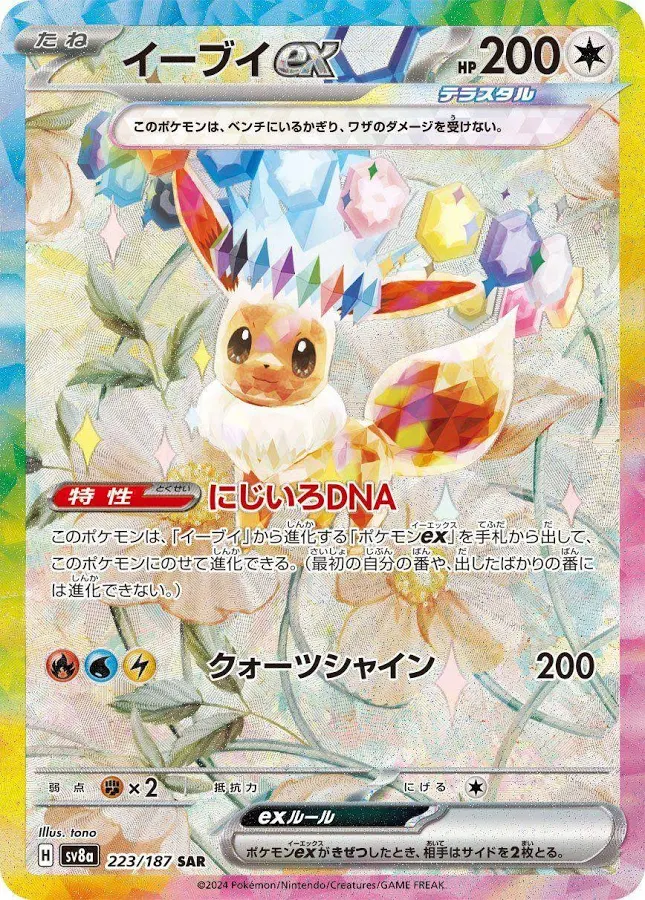 PKU362342 Pokemon Fest Ex Boosters (SV8a) Japanese Language Release