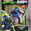 PL81901 TMNT . G.I. Joe Leonardo Snake Eyes Action Figure
