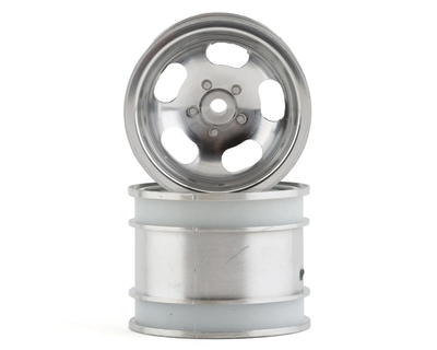 KYOSCH004SCB Kyosho 5-Spoke Rear Wheel (Satin Chrome) (2) (2014 Beetle)