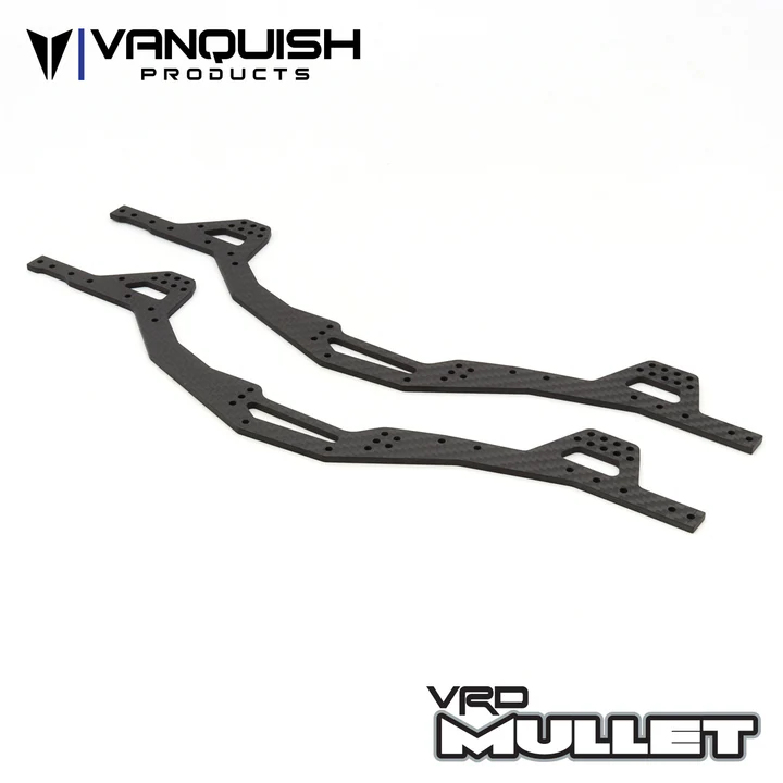 VPS10419 Vanquish Products VRD Mullet S25 Carbon Fiber Chassis Rails