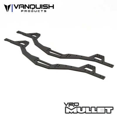 VPS10419 Vanquish Products VRD Mullet S25 Carbon Fiber Chassis Rails
