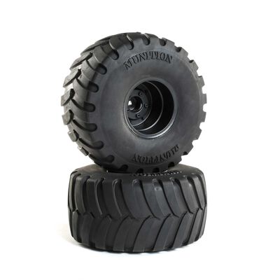 DTXC2903 Duratrax Munition MT3.8" Mounted Black Tires