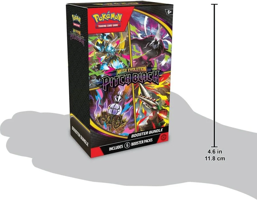 PKU10-10422-109 Pokemon Mega Evolution Pitch Black Booster Bundle