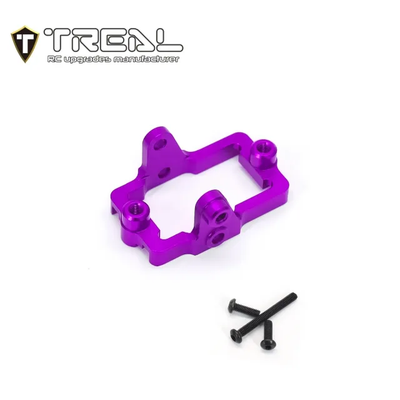 X003LAWUMD TREAL Aluminum 7075 Servo Mount for 1/18 TRX4M Upgrades-Purple