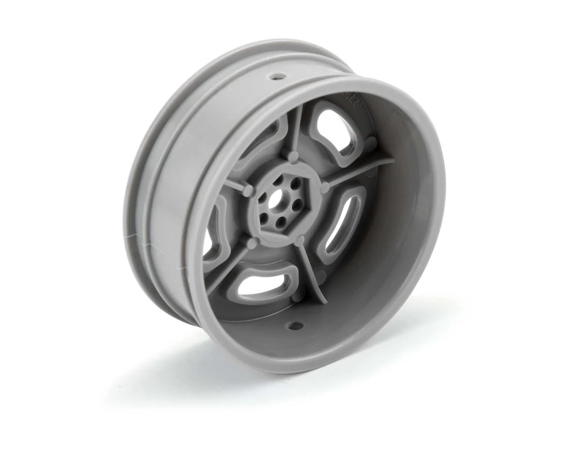 PRO279205 Slot Mag Drag Spec Front 2.2" 12mm Drag Wheels (2) Gray