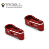 X003QXEFEV TREAL Aluminum 7075 Servo Horn 25T Steering Servo Arm (2pcs) for 1/18 TRX4M-RED