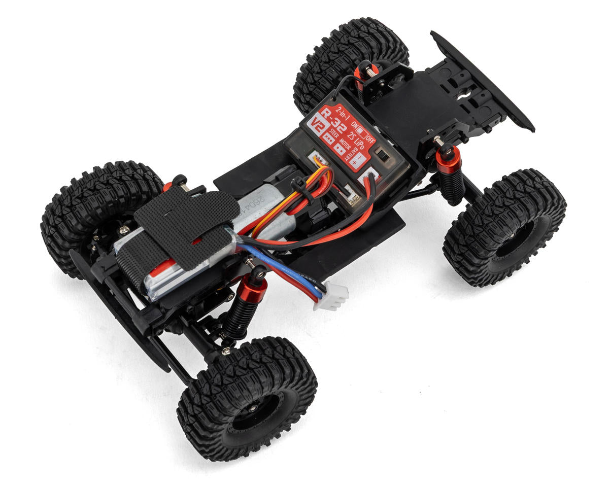 RER44373 Redcat Ascent-32 V2 1/32 4WD RTR Rock Crawler (Blue)
