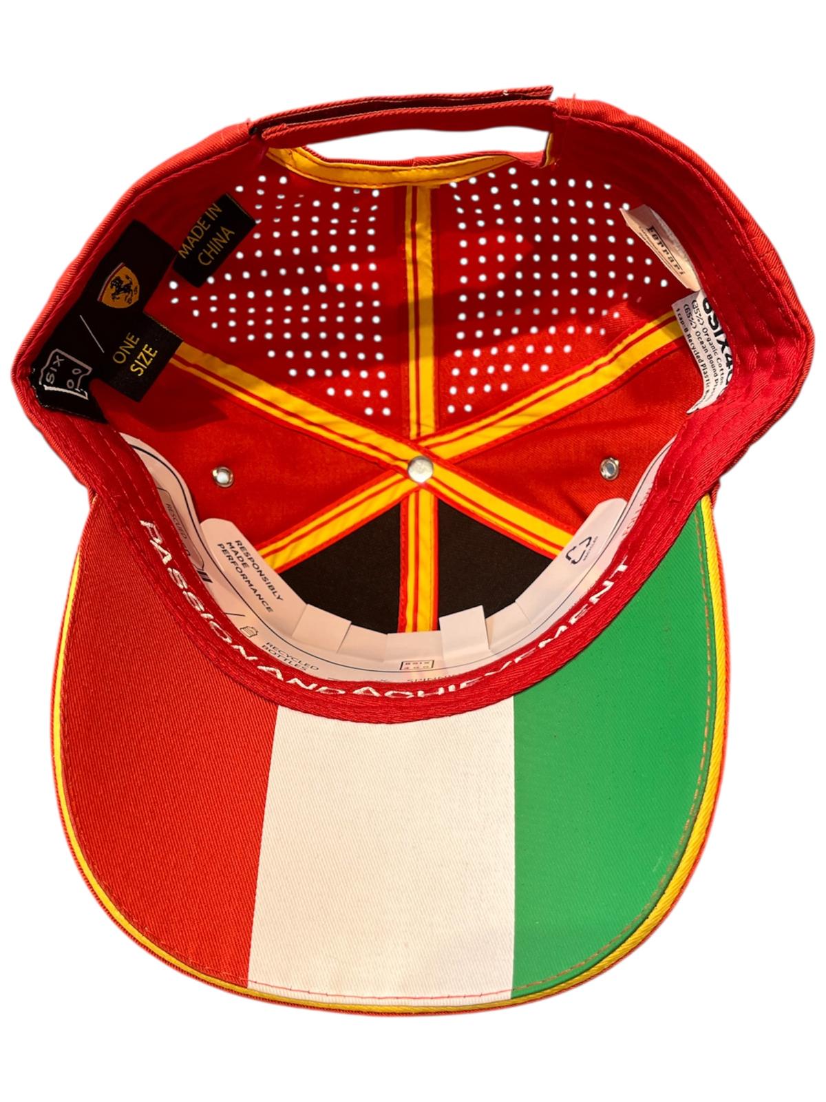 U2705 Scuderia Ferrari Hypercar Le Mans 2024 499P "51" Limited Edition Guidi Team Hat - Red
