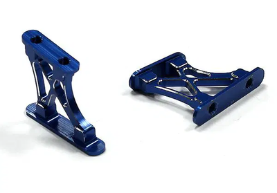 INTC25229BLUE Realistic Alloy Rear Wing Mount (23mm) 1/10