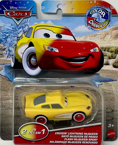 HWGNY94 Cars Color Changers Cruisin Lightning McQueen