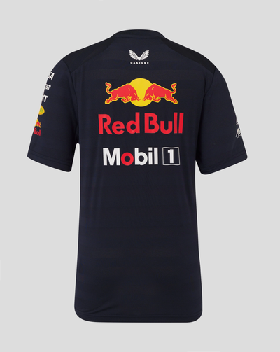 TJ9866 Red Bull Racing F1 Kid's 2025 Team T-Shirt - Youth Navy