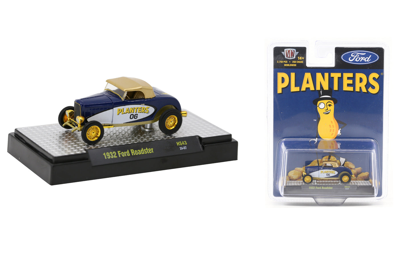 M2Machines 31500-HS43 1:64th Scale 1932 Ford Roadster - CHASE!