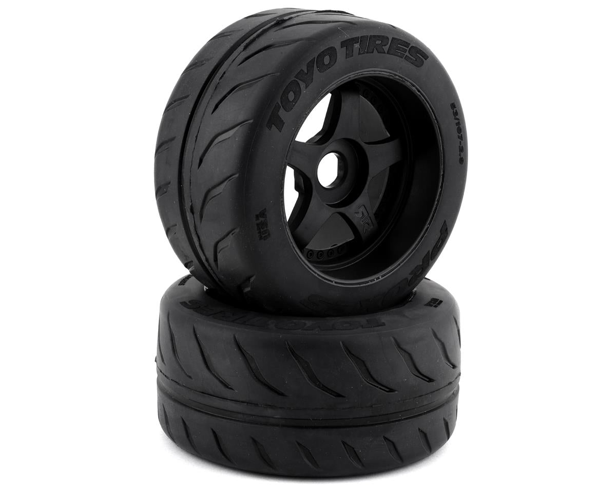 PRO1020010 Toyo Proxes S3 Rear 53/107 2.9" BELTED Mounted 17mm 5-Spoke (2)