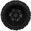 UPG-10020 UpGrade RC Dirt Claw SC 2.2/3.0" Pre-Mounted Belted Short Course Truck Tires (2) (17mm / 14mm / 12mm Hex)