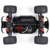 ARA2102 1/18 GRANITE GROM 4X4 RTR Brushed Monster Truck (Battery & Charger Included) Red