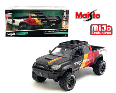 Maisto 32458 1:24 MD Toyota 2023 Tacoma TRD Matte Black Mijo 2400