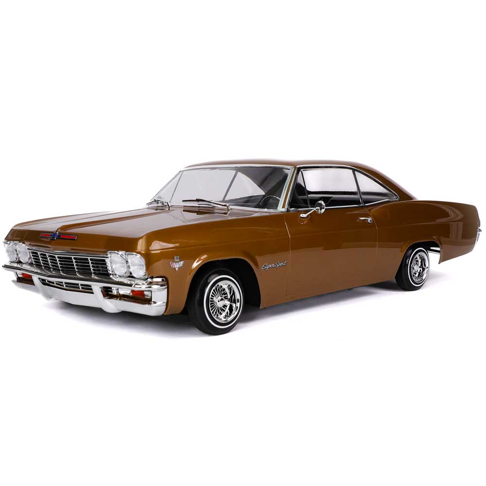 RER33484 1:10 1965 Chevrolet Impala Hopper LowRider - Root Beer