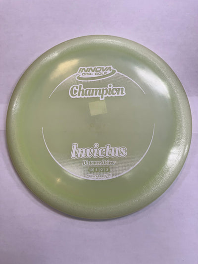 Innova Champion Invictus Distance Driver Clear Pale Green