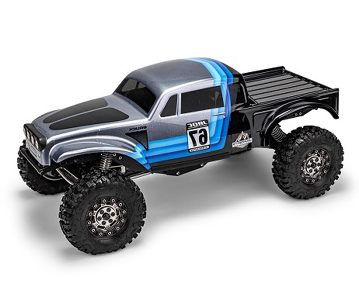 JCO0726 JConcepts JCI Baja Bruck 1/10 Scale Rock Crawler Pre-Trimmed Truck Body (Clear) (12.3" Wheelbase)