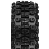 PRO1017410 Badlands MX28 Belted 2.8" Pre-Mounted Truck Tires (2) (Black) (M2) w/Raid 6x30 Removable Hex Wheels