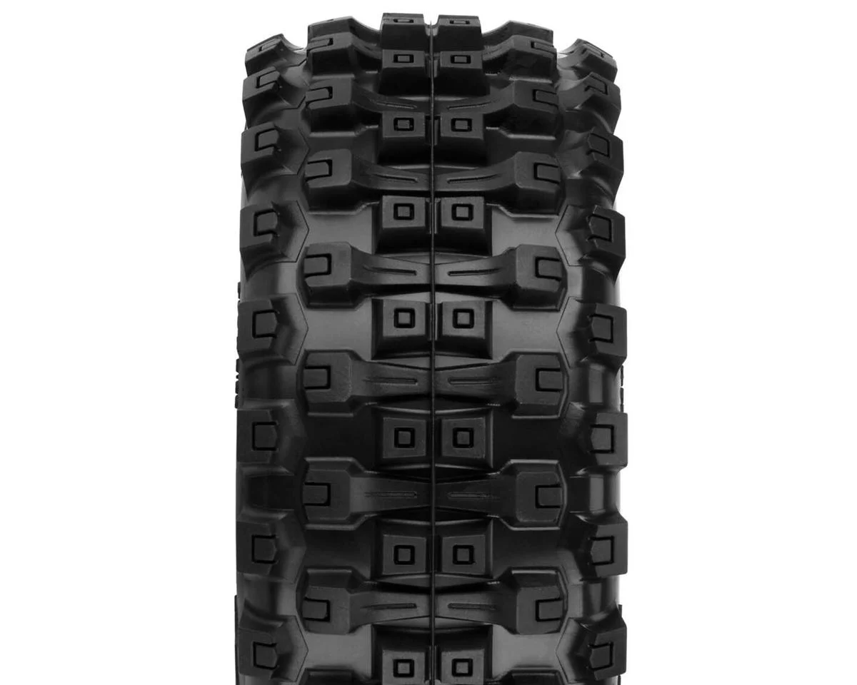 PRO1017410 Badlands MX28 Belted 2.8" Pre-Mounted Truck Tires (2) (Black) (M2) w/Raid 6x30 Removable Hex Wheels