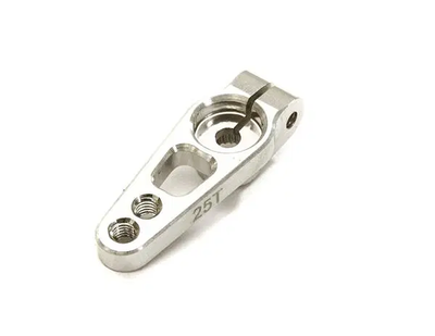 INTC28133SILVER Billet Machined Alloy Servo Horn 25T