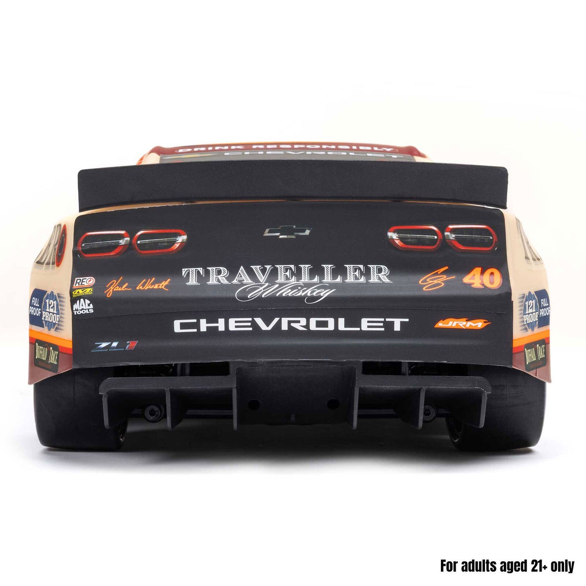 LOS1122640 1/12 Losi NASCAR 2026 Justin Allgaier No. 40 Traveller Whiskey (Battery & Charger Included)
