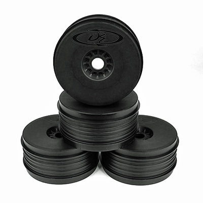 DER-PSB-8B Speedline PLUS Wheels for 1/8 Buggy / BLACK