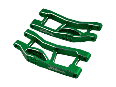 NSRMINIM011GR Aluminum Rear Lower Arm Set For Traxxas Mini Maxx-Green