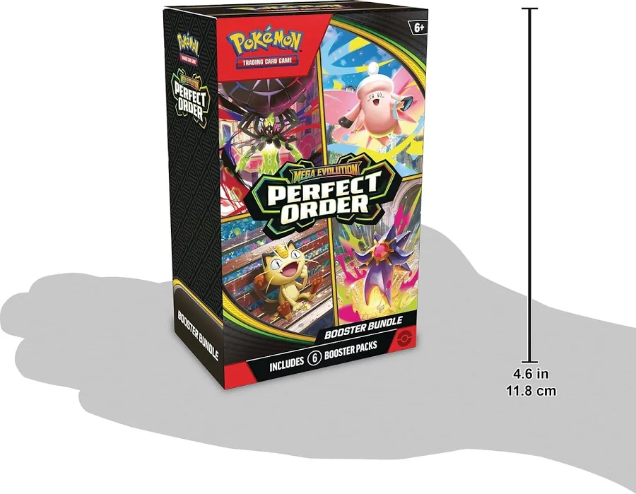 PKU10-10377-109 Pokemon Mega Evolution Perfect Order Booster Bundle