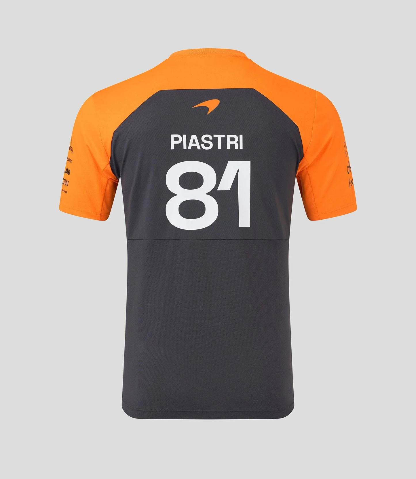 TM9914 McLaren F1 Men's 2025 Oscar Piastri Team Set Up T-Shirt - Phantom - Small