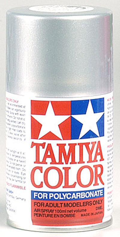 TAM86041 PS-41 Bright Silver Lexan Spray Paint (100ml)