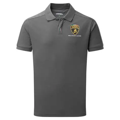 LB17PS2 Automobili Lamborghini Squadra Corse Travel Polo Shirt -