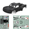 PRO367523 Pro-Line Racing 1/16 Limited Edition Pre-Cut/Pre-Painted 2019 Chevy Silverado Trophy Truck Body, Matte Black: ARRMA MOJAVE GROM
