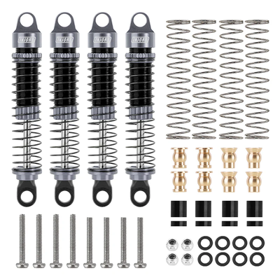 INJASC18-10GL-4 INJORA 59mm Long Threaded Oil Shocks for 1/18 Redcat Ascent-18 HPI Venture18