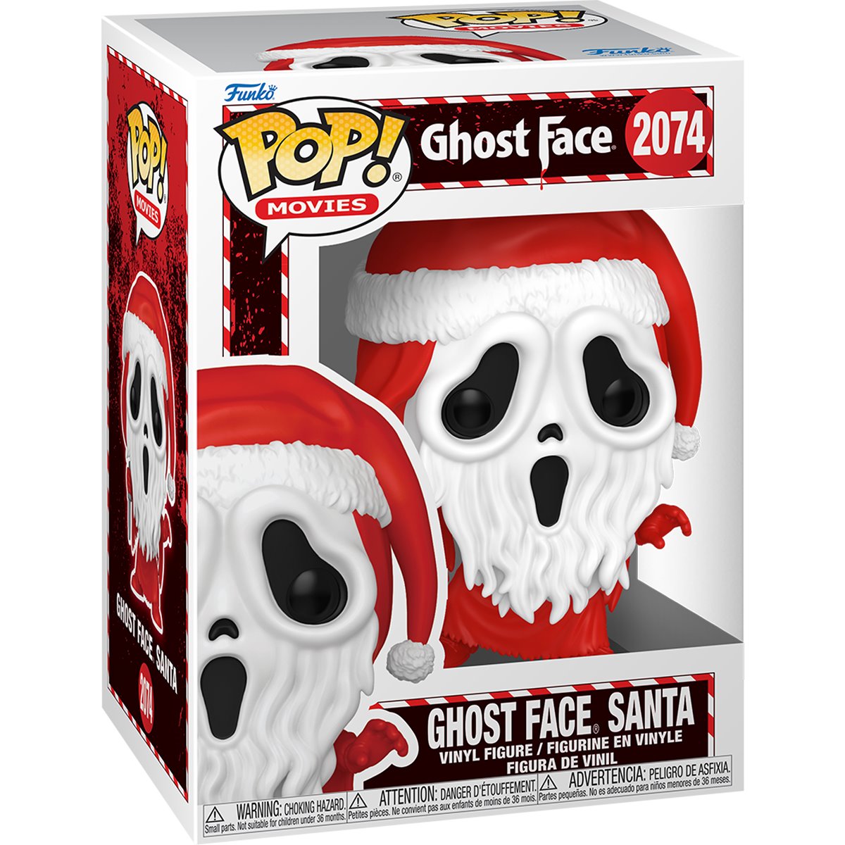 FU92903 Ghost Face Santa Horror Holiday #2074