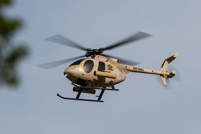 RGR6100 Hero-Copter Military, 4-Blade RTF Heli; Army