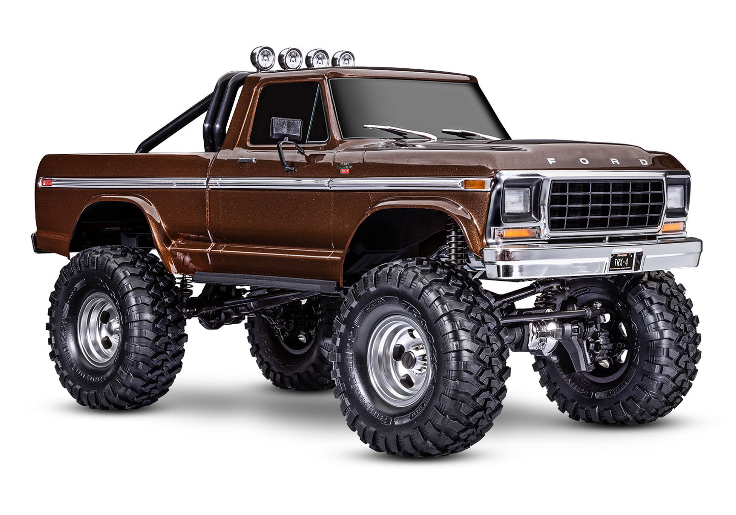 92046-4 TRX4 1979 Ford F150 Ranger XLT 1/10 Scale And High Trail Crawler