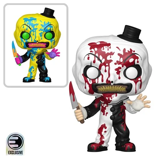 FU91690 Entertainment Earth ExclusiveTerrifier 3 Art The Clown Funko Pop! #1948