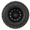 PRO1012518 Badlands MX28 2.8" Tires w/F-11 Nitro Rear Wheels (2) (Black) w/17mm Hex