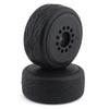 JCO3113-39 Speed Claw Belted Tire Pre-Mounted w/Cheetah Speed-Run Wheel (Black) (2)