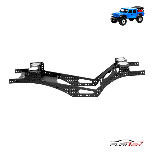 FUR-2160 Carbon Fiber Grasshopper Frame Kit For SCX24 Gladiator