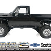 Z-RTR0067 RC4WD Trail Finder 2 "LWB" RTR W/ Chevrolet K10 Scottsdale Hard Body Set (Black)