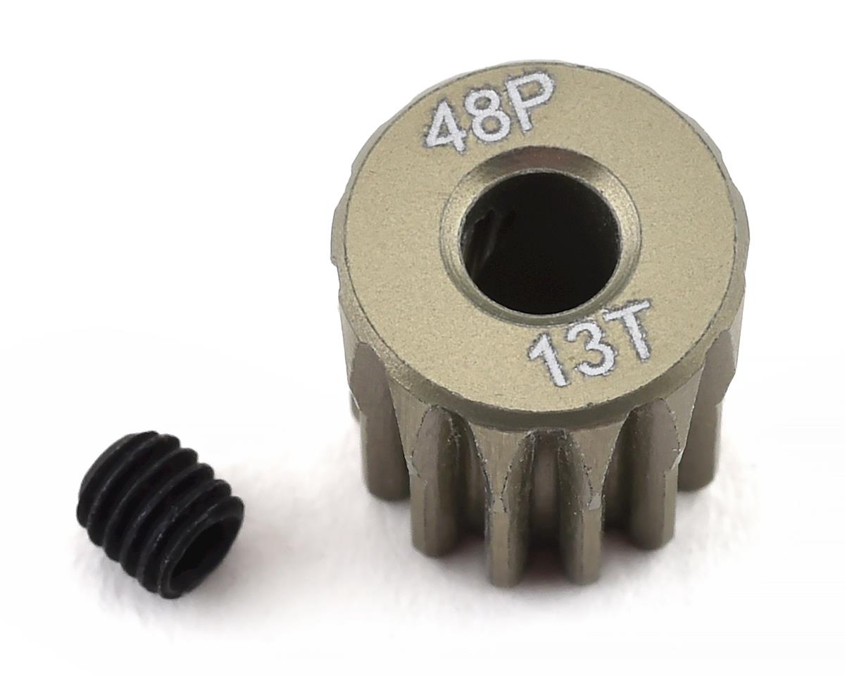 PTK8600 48P Lightweight Hard Anodized Aluminum Pinion Gear (3.17mm Bore) (13T)