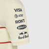 TU11395 Red Bull Racing F1 Heritage Team Polo Shirt-Egret