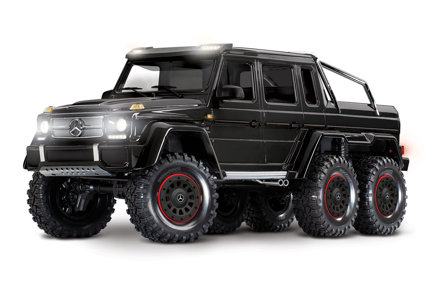 88096-4 TRX6 Mercedes-Benz G63 AMG 6x6 1/10 Scale And Trail