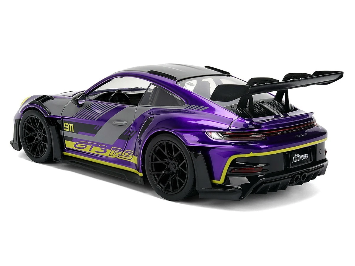 Jada 38345 1:24 Porsche 911 GT3 RS – Candy Purple – Autoworks