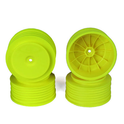 DER-PS4-LY Speedline Plus SC Wheels for TLR 22SCT - TEN-SCTE / TEKNO SCT410 / YELLOW / 4pcs