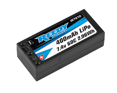 ASC27610 Reedy Power 400mAh 60C 7.4V 1:28 Stick Battery
